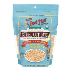 Organic Steel Cut Oats 4/24oz